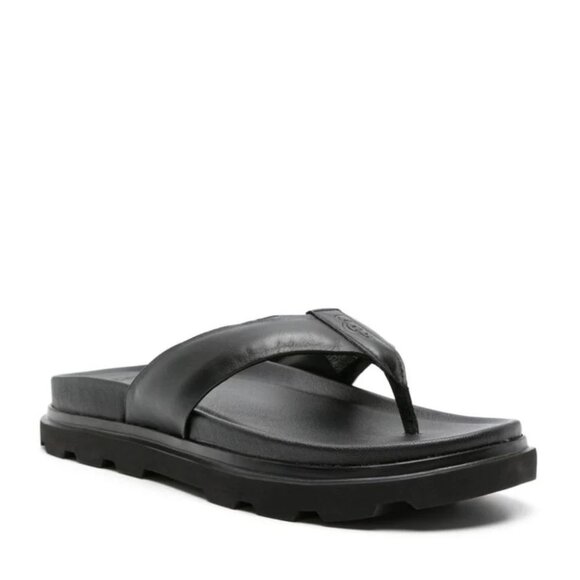 UGG Men's Capitola Leather Flip Flop - Picture 1 of 12
